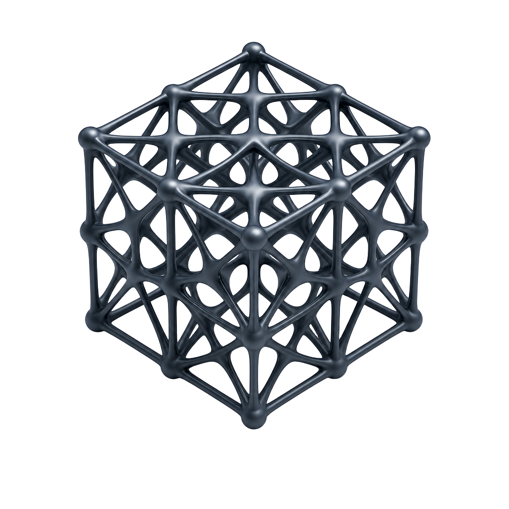 Lattitive lattice cube mark